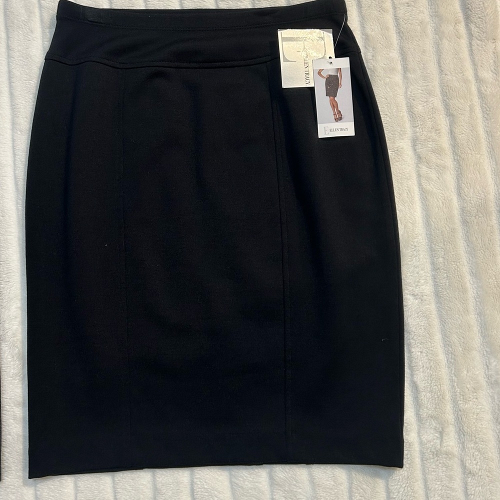 Pencil Skirt Bundle (2 skirts) NWT Black & NWOT Gray Sz Small - Picture 2 of 8